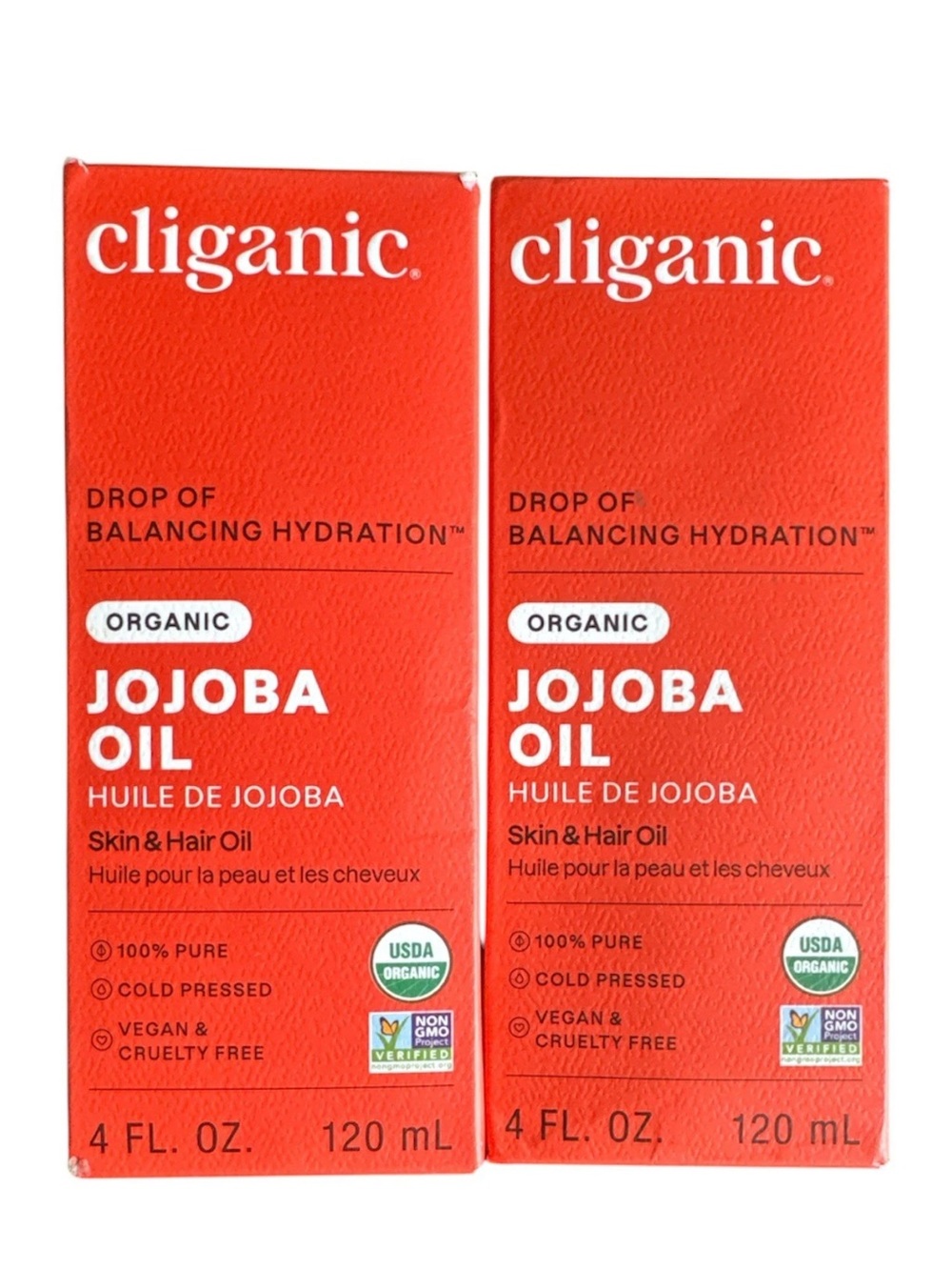 Cliganic Organic Jojoba Oil Skin & Hair Oil - Red